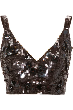 P.A.R.O.S.H. Sequinned top