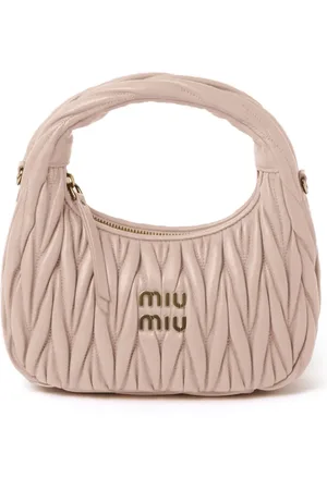 Miu Miu Wander matelassé leather bag