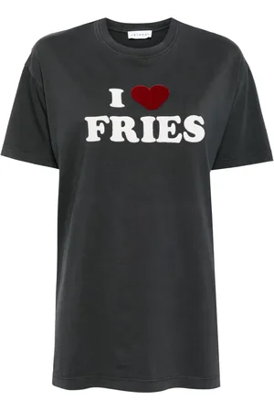 JOSHUA SANDERS Fries-appliqu?? t-shirt