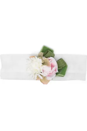 COLORICHIARI Floral-appliqué headband