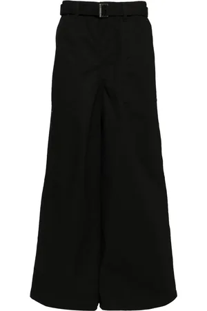 SACAI Cotton blend trousers