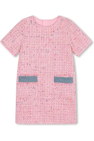 Billieblush Bouclé-tweed dress