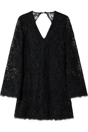 Twin-Set Macramé lace mini dress