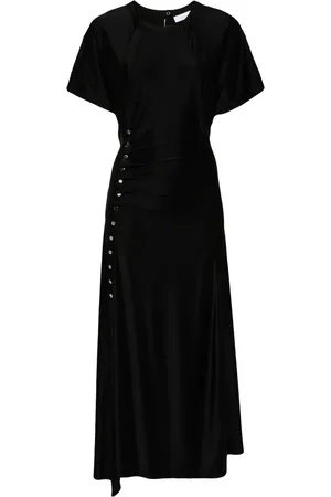 Paco rabanne Drap?? Pression midi dress