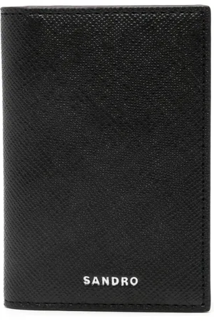 Sandro Bi-fold leather wallet