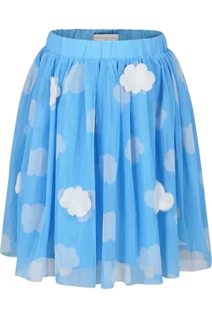 Stella McCartney Cloud-appliqu?? tulle skirt