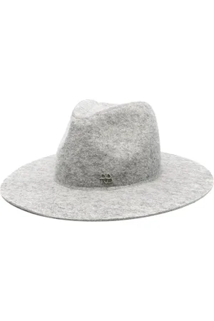 Ruslan Baginskiy Logo-appliqué fedora hat