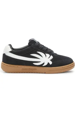 Palm Angels Palm Tree-appliqué leather sneakers