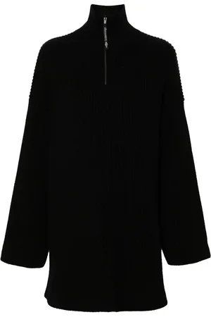 Balenciaga Logo-appliqu?? ribbed jumper