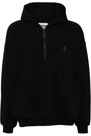 Izzue Logo-appliqué hoodie