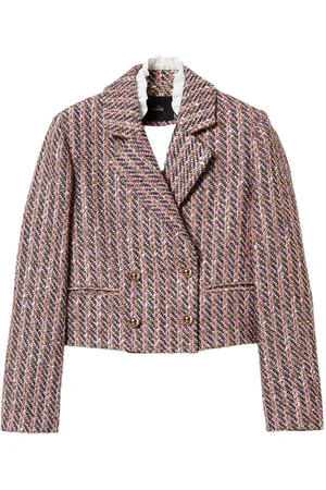 Twin-Set Boucl?? lurex blazer