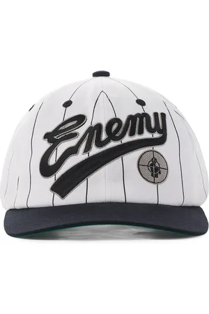 SAINT MXXXXXX X Public Enemy logo-appliqué cap