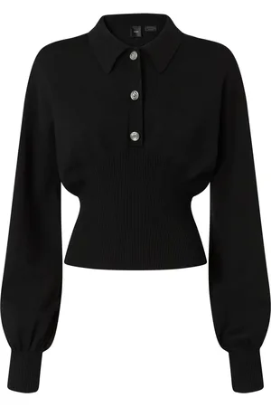 Pinko Ribbed polo top
