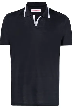 Orlebar Brown Felix linen piqu?? polo shirt