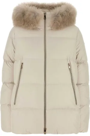 Moncler Laichefur parka coat