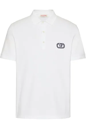 VALENTINO GARAVANI VLogo Signature piqué polo shirt