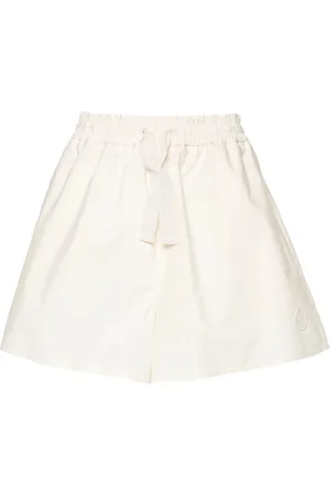 Moncler Logo-appliqué poplin shorts