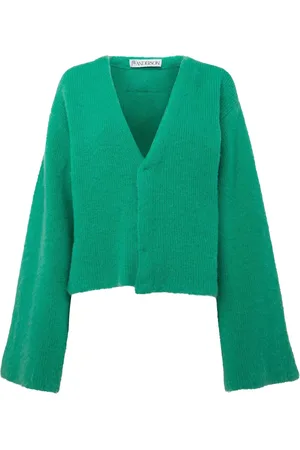 J.W.Anderson Logo-appliqu?? V-neck cardigan