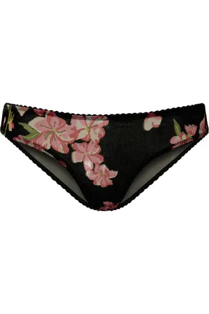 Twin-Set Devoré velvet briefs
