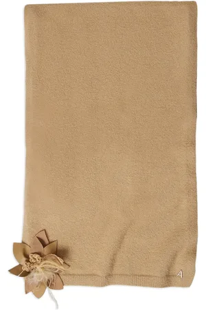 Twin-Set Floral-appliqu?? scarf
