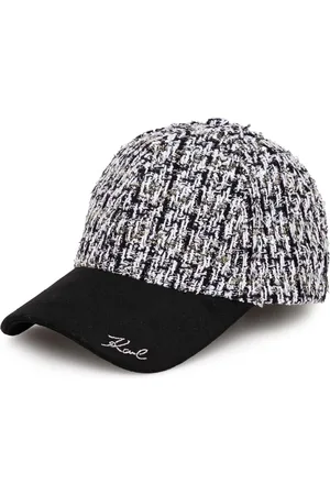 Karl Lagerfeld Bouclé cap