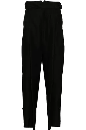 YOHJI YAMAMOTO Silk trousers