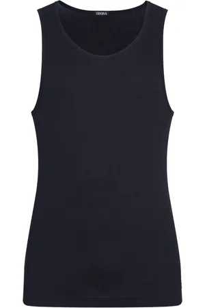 Ermenegildo Zegna Appliqu?? tank top