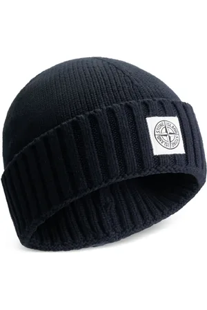 Stone Island Compass-appliqué beanie