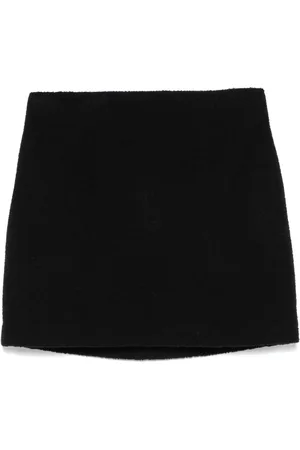 TAGLIATORE Bouclé mini skirt