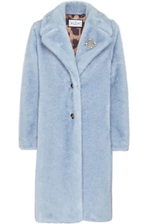 Philipp Plein Appliqué faux-fur coat