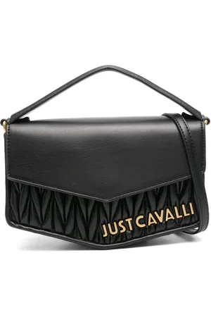 Roberto Cavalli Matelassé-effect tote bag