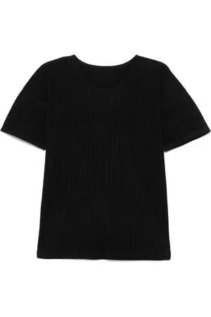 Issey Miyake Pliss??-effect T-shirt