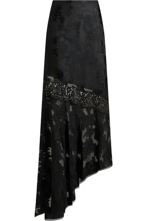 Etro Fil-coupé chiffon maxi skirt