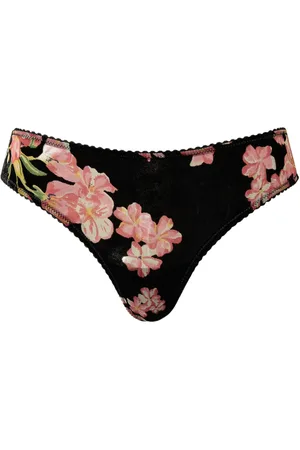 Twin-Set Devoré velvet briefs