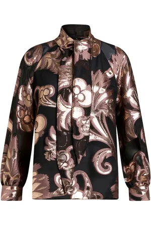 Etro Fil-coup?? jacquard blouse
