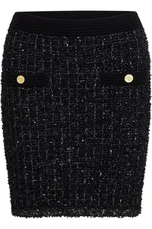 Karl Lagerfeld Essential Boucl?? mini skirt