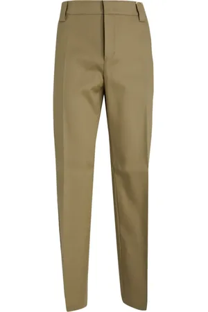 VALENTINO GARAVANI Logo-appliqué tailored trousers