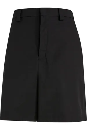 VALENTINO GARAVANI Logo-appliqué bermuda shorts