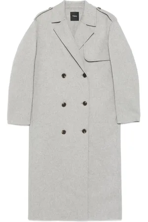 THEORY Mélange-effect coat