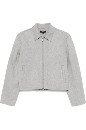 THEORY Mélange-effect jacket