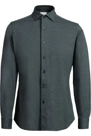 Xacus M??lange-effect shirt
