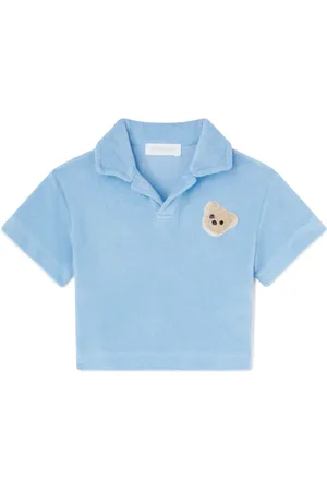 Palm Angels Bear appliqué polo shirt