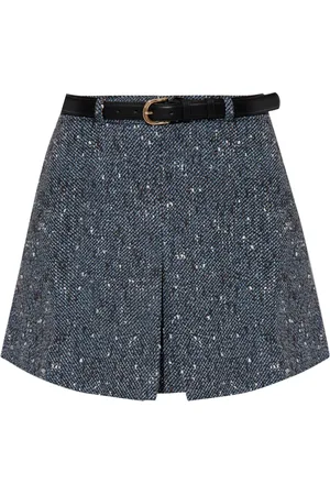 Self-Portrait Boucl?? mini skirt