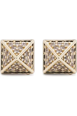 Eddie Borgo Pavé Pyramid earrings