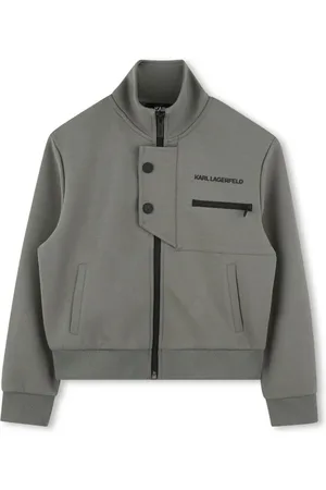 Karl Lagerfeld Logo-appliqué jacket
