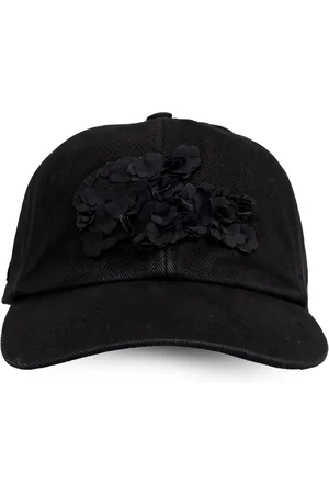 Lacoste X Lemarié floral-appliqué cap