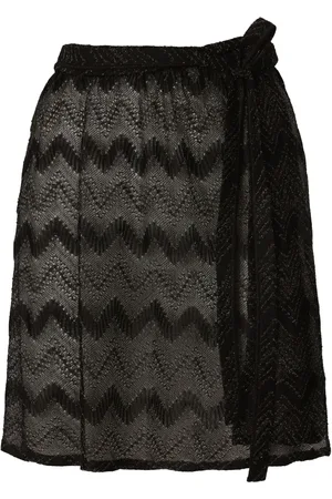 Missoni Zigzag lamé mini skirt