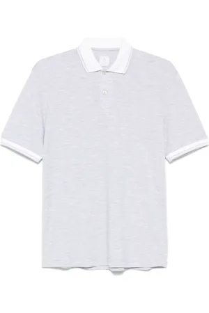 ELEVENTY Piqué-weave polo shirt