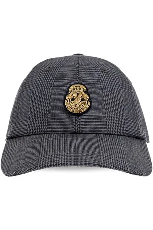 Alexander McQueen Skull-appliqu?? cap