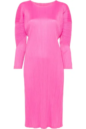 PLEATS PLEASE ISSEY MIYAKE Plissé midi dress